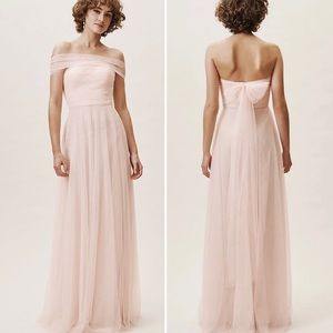 Jenny Yoo BHLDN Ryder Tulle Gown 16 in Rose / Light Blush